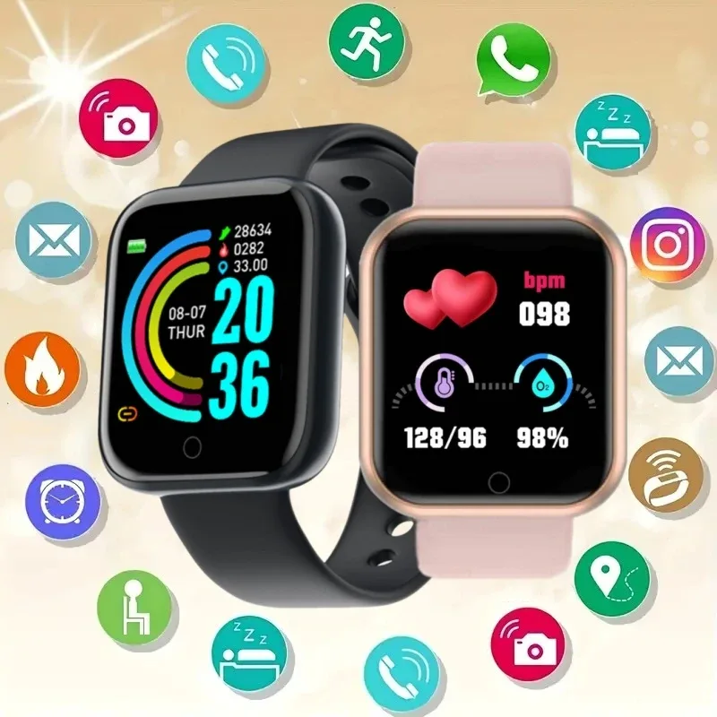 Women's Smart Watch – 360x360 HD, Custom Dials, Sports Tracking